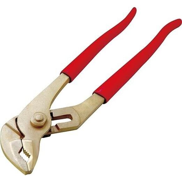 CS Unitec Non-Sparking Groove Joint Pliers Aluminum Bronze 14 in. EX604-14A TUV